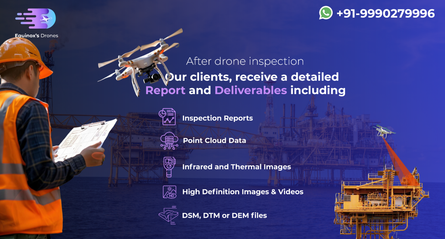 Thermal Imaging Drones for Oil & Gas Pipeline Leak Detection