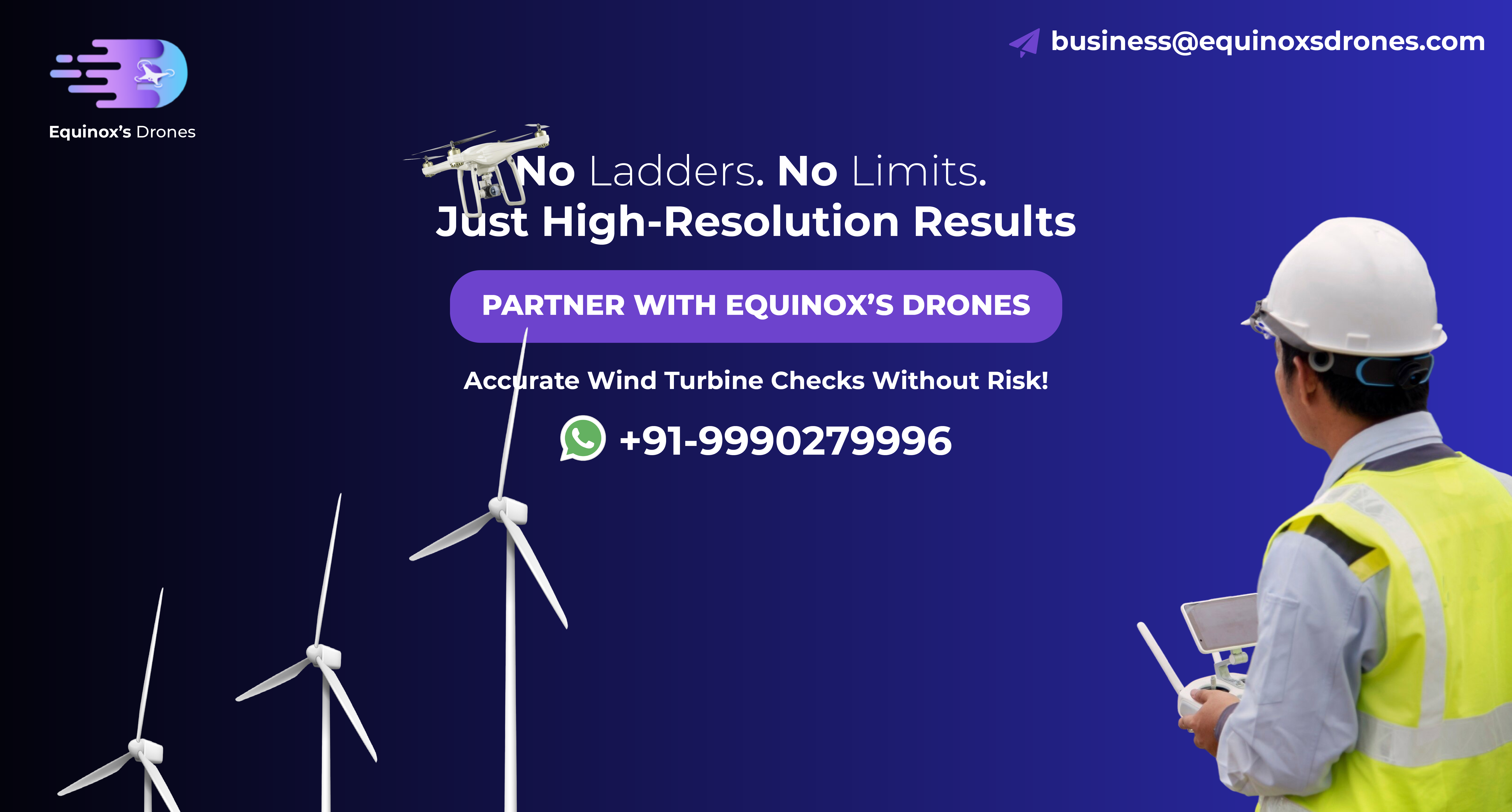 wind turbine maintenance drones