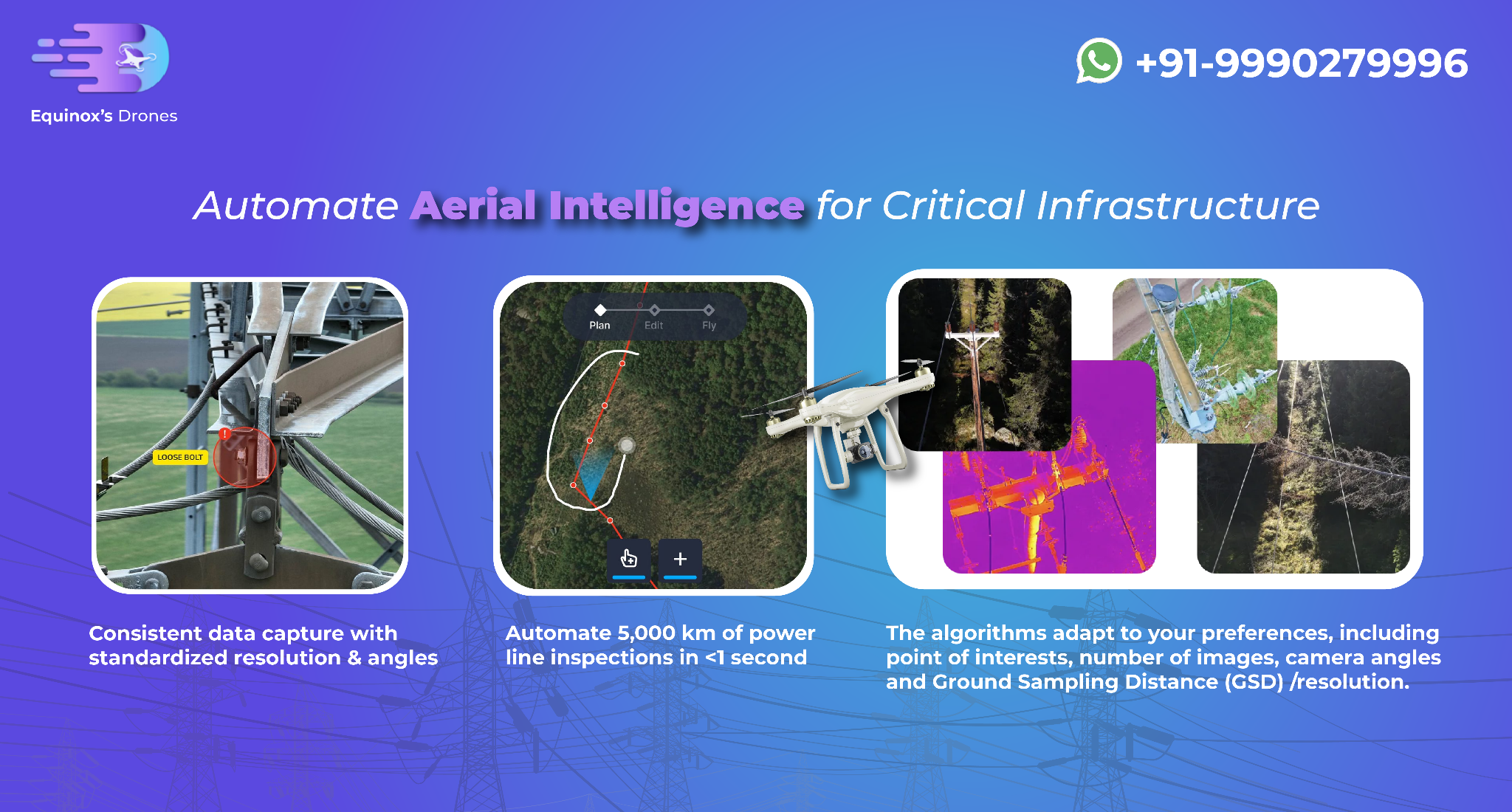 Aerial Power Line Inspection