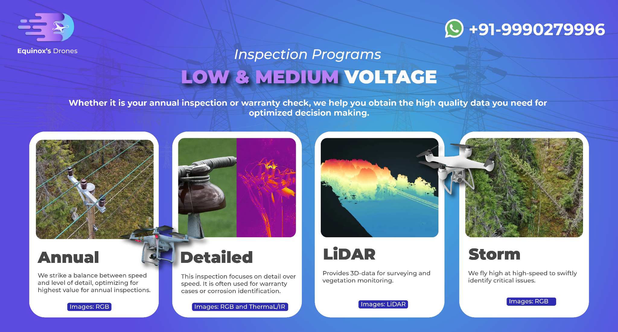 How Drones Are Used in Power Line Inspection